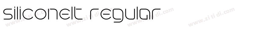 siliconelt regular字体转换
